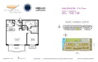Unit 204 - 26 floor plan